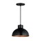 Maxim Lighting Rockport 1-Light Pendant, Black/Antique Copper 35142BKACP - alternate 1